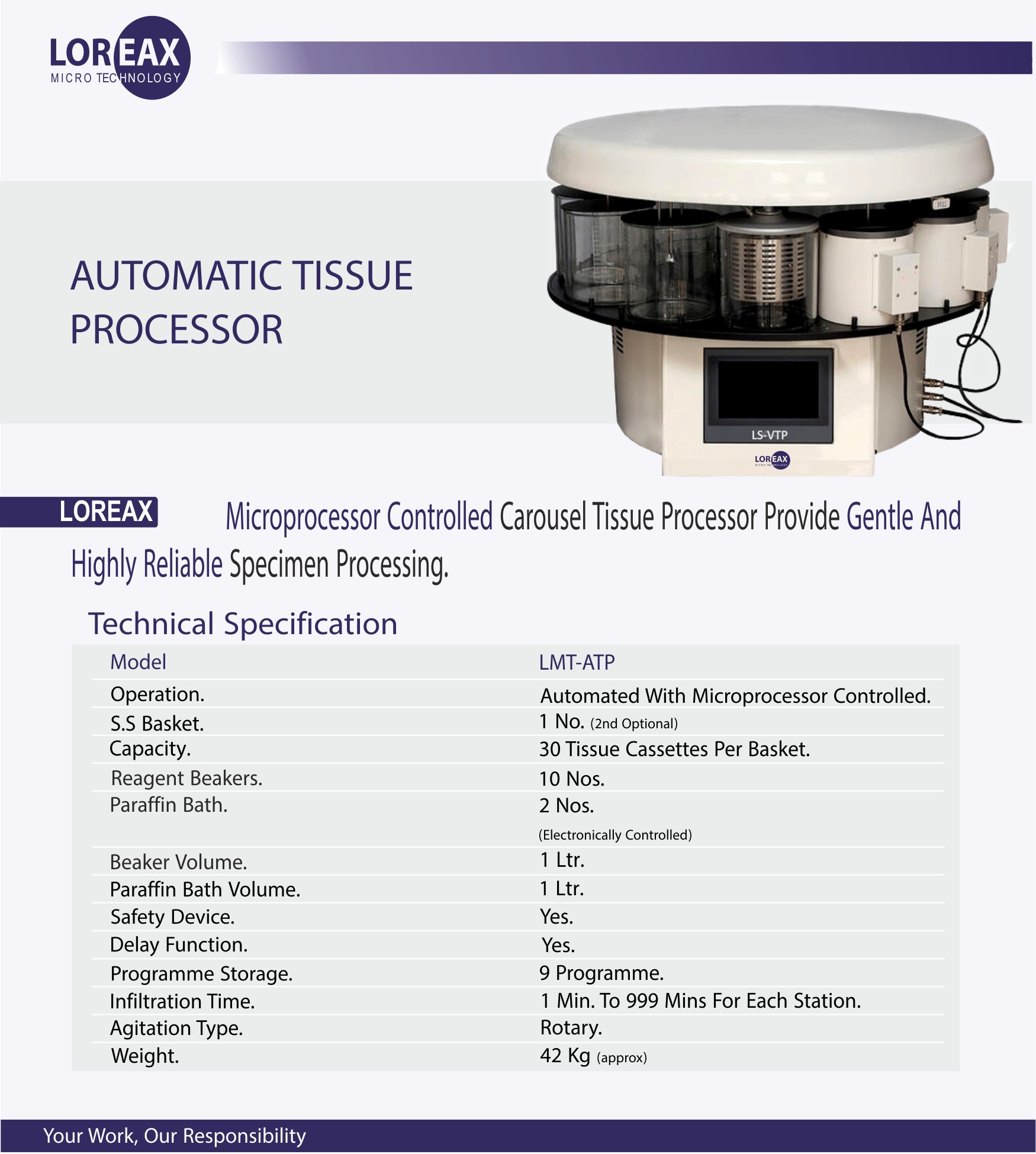 Auto Matic Tissue Processor