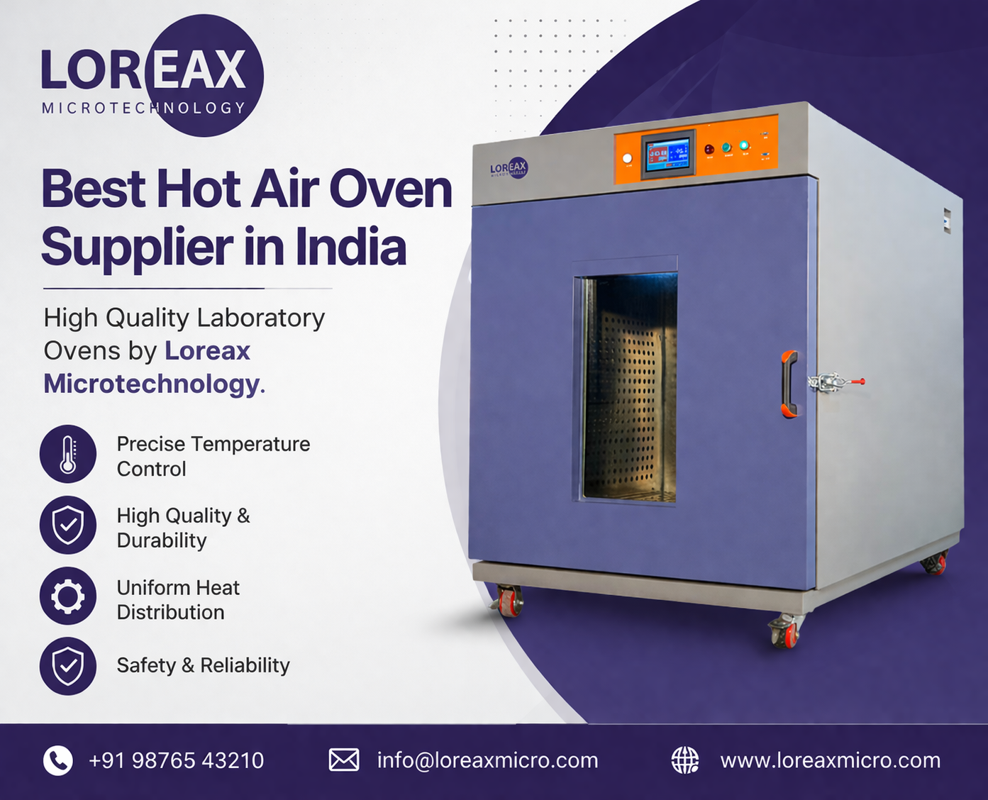 Best Hot Air Oven Supplier in India