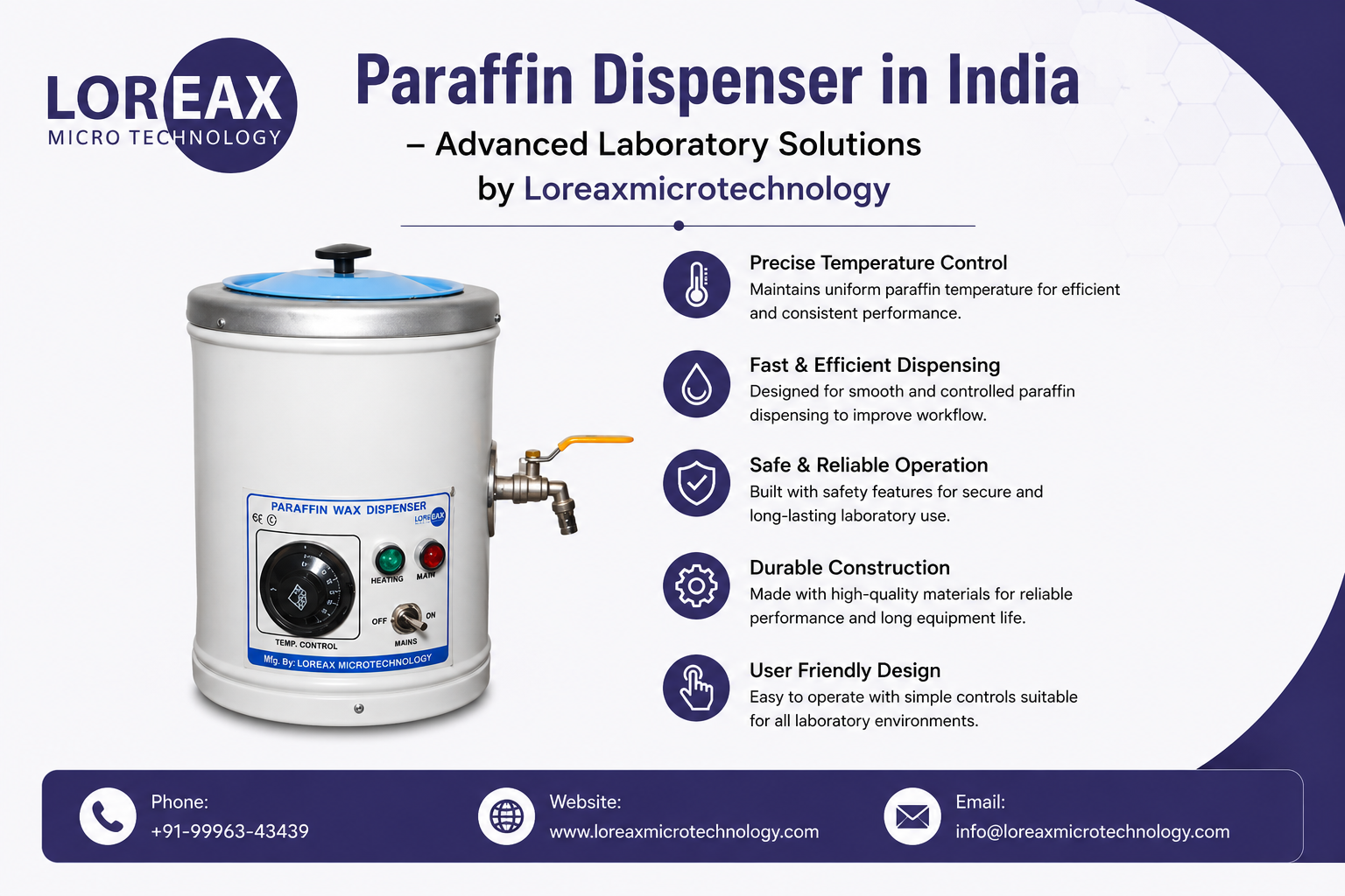 Paraffin Dispenser in India